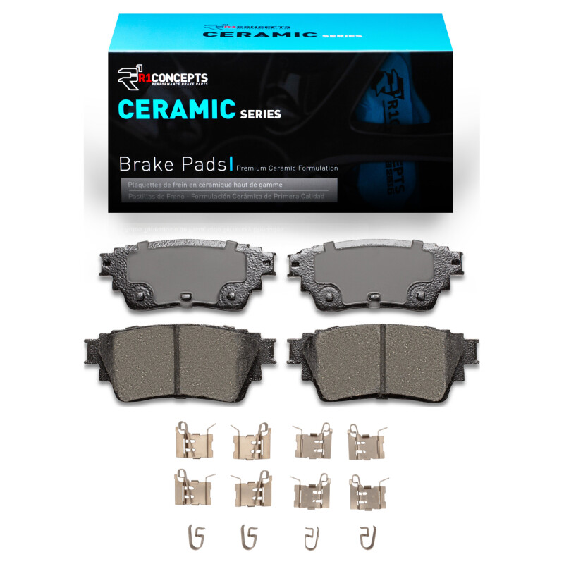 Infiniti QX60 Brake Pads - Rear - R1 Concepts - Ceramic - `21-`25